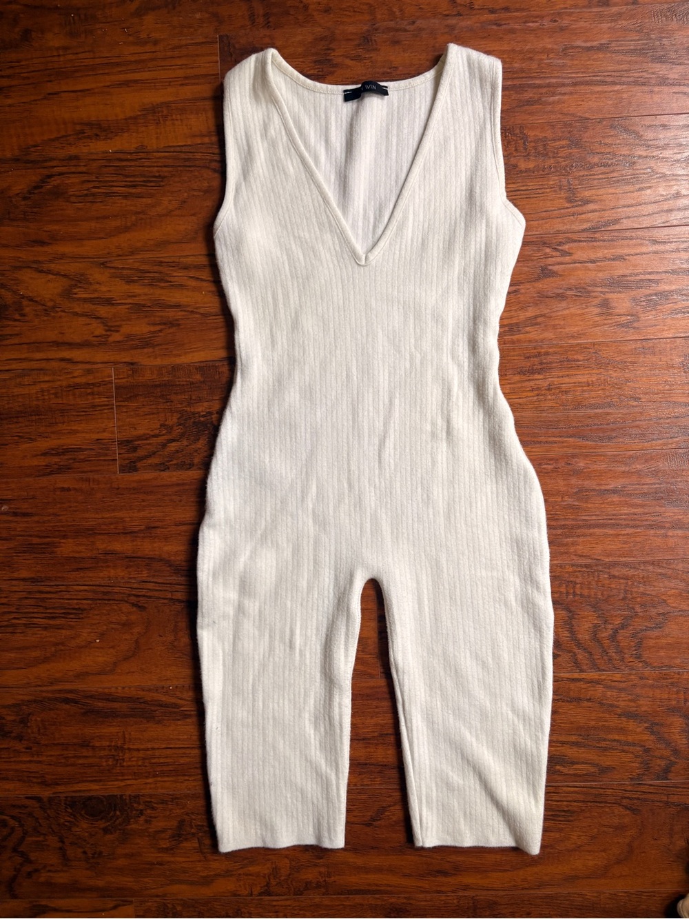 Vin Vin white capri jumpsuit